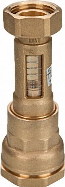 Durchflussmengenmesser DA 32mm x 1'' Überwurfmutter