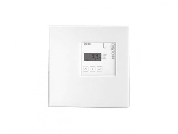 Buderus 7736601542 Wandeinbaukasten DS 01 L/M, BxHxT = 220x220x85 mm, Glas-Platte white