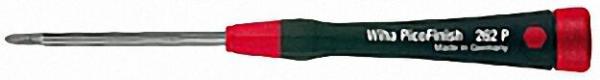 WIHA PicoFinish Pozidriv-Schraubendreher Griff mit Drehkappe und Schnell-Drehzone Typ 262P PZ1x60