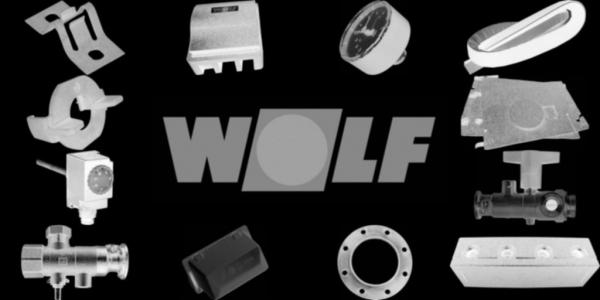 WOLF 8907161 Verkleidung oben rechts, Weiß