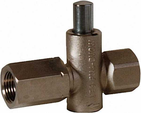 Manometer-Druckknopfhahn Anschluss 1/2'' mit Spannmuffe