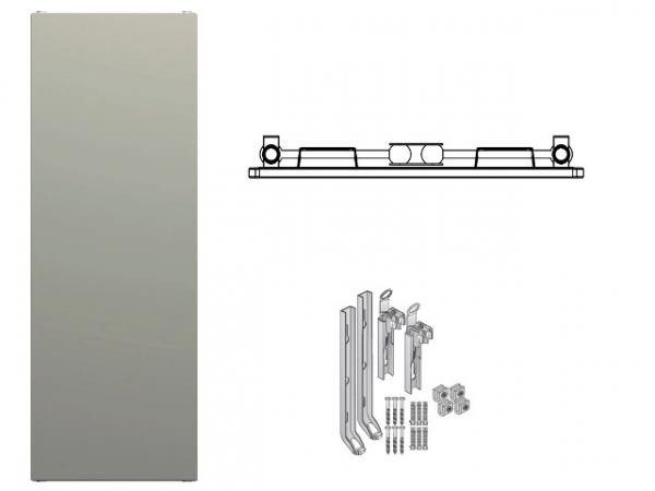 Buderus Heizkörper Vertikal-Kompakt CV-Plan Typ 10 HxL 1400x300 ohne Bleche, Seitenteile und Abdeckgitter