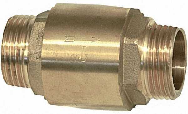 Rückschlagventil AGxAG 1 1/4'' mit Metalleinsatz und Viton Dichtung
