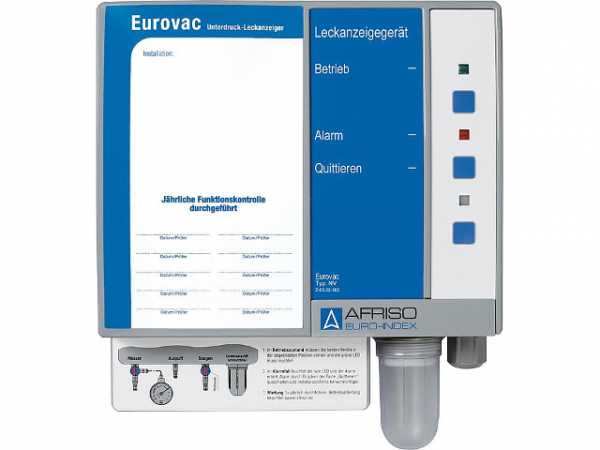 AFRISO Leckanzeigegerät Eurovac HV für Doppelwandige- und einwandige Tanks mit Innenhülle