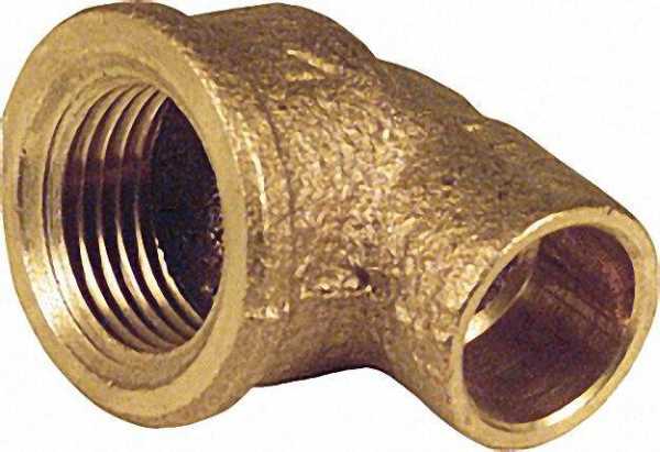 Rotguß-Lötfittings 4090g Winkel 90° 18-R 3/4'' IG