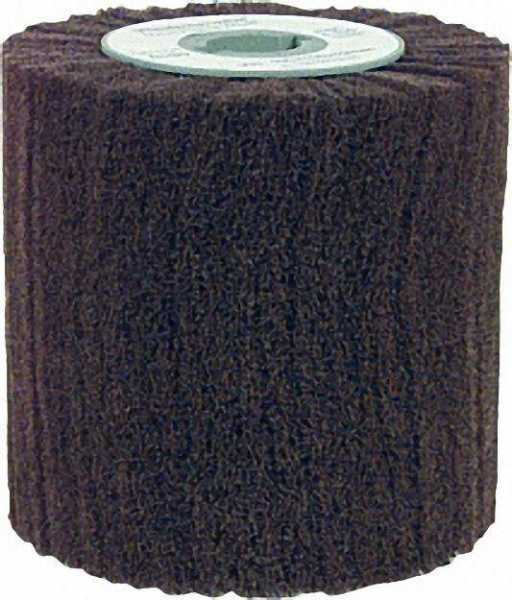 Vliesfächerwalze 19mm D-Keilnut 100x100x19mm Körnung A 100