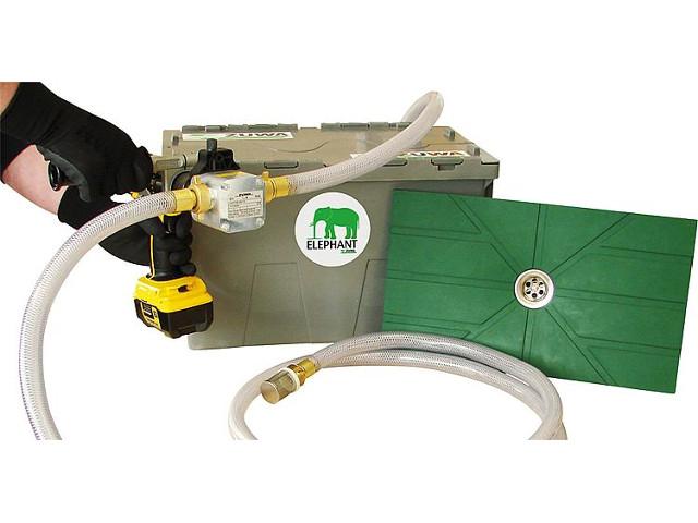 Absaugsystem ELEPHANT mit Flachsaugmatte und Impeller- pumpe UNISTAR 2 Absaugsystem ELEPHANT mit Flachsaugmatte und Impeller- pumpe UNISTAR 2