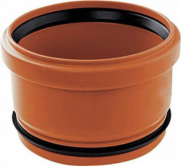 AIRFIT Abwasser-Innen-Reduzierstück DN 125 x 110, konzentrisch, für erdverlegte Rohre
