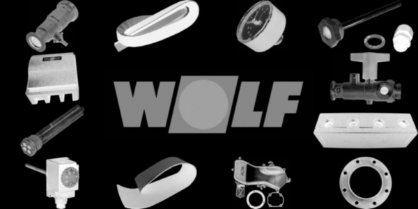 WOLF 8612147 Abdeckblech Wärmetauscher