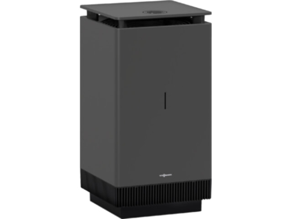 VIESSMANN Luftreiniger Vitopure 450-02, 450 m3/h, HEPA-/Aktivkohlefilter, Lavaschwarz, 7973849