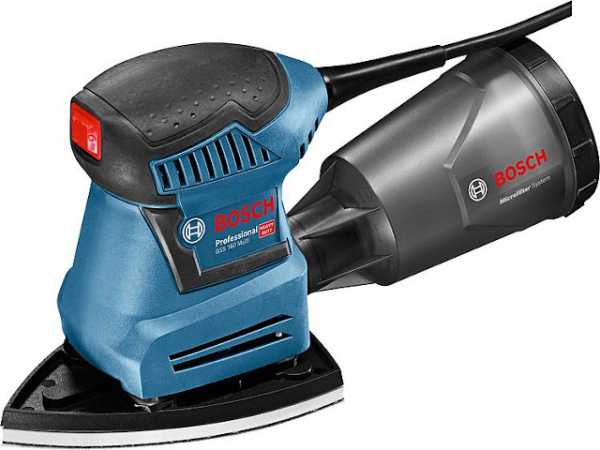 Schwingschleifer BOSCH GSS 160-1 A Multi mit 180 Watt inkl. Zubehör