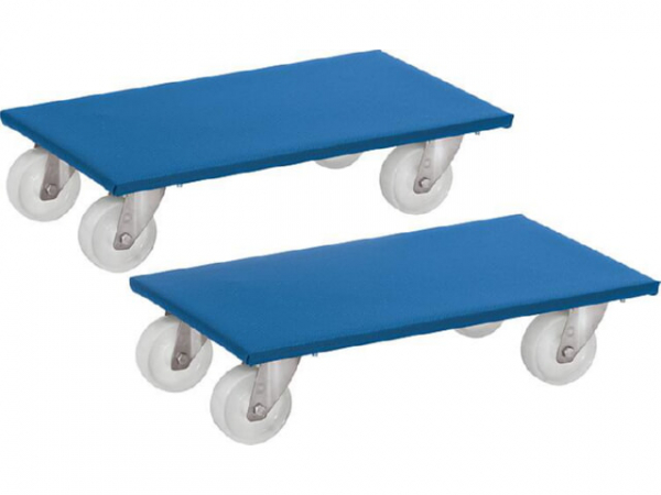 Möbelroller fetra® 2352 Tragkraft 500 kg Tragfläche 600x350mm, VPE = 2 Stück