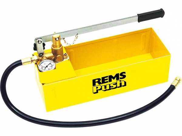 REMS Hand-Druckprüfpumpe Rems Push für Wasser, Öl, Glycol Druckbereich bis 60 bar