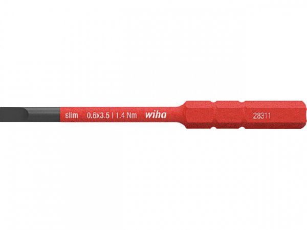 VDE-slimBit Wiha® Schlitz 3,5x0,6mm