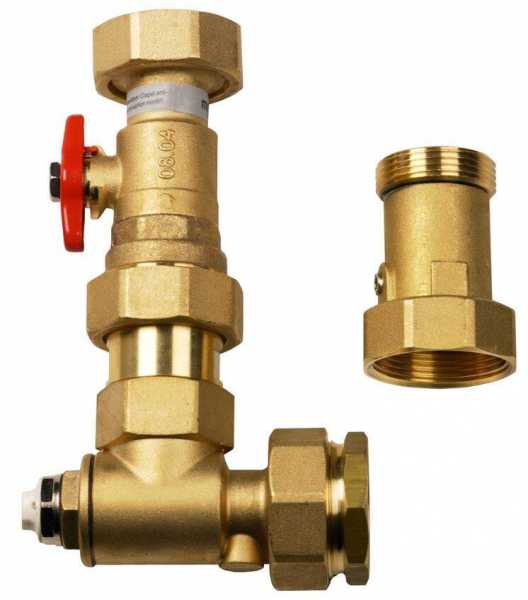 DIMPLEX 356030 WPG25 Pumpenbaugruppe DN 25 zum direkten Anschluss des Warmwasser