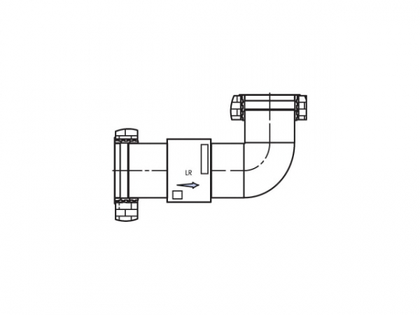 Buderus 7739612623 Logaplus Paket LKP700-1 oben Paket Luftkanäle f. WLW196iIR 6-8