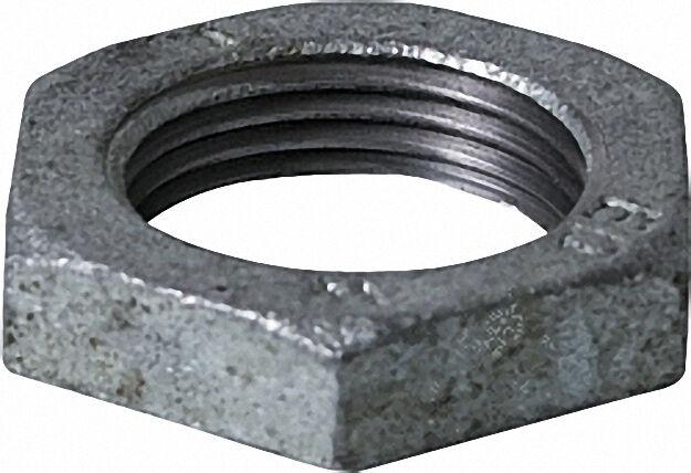 Tempergussfitting verzinkt Nr. 310 Gegenmutter d = 1 1/4'' Tempergussfitting verzinkt Nr. 310 Gegenmutter d = 1 1/4''