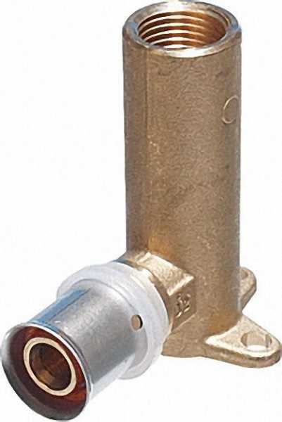 Pressfitting für MSVR Wandwinkel lang 16x2mm-1/2'' - IG, 78mm