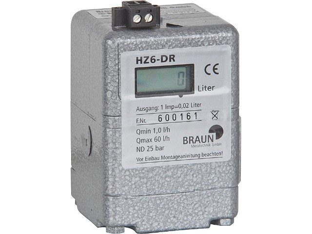 Ölzähler Braun HZ6-DR Ölzähler Braun HZ6-DR