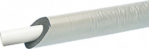 Mehrschichtverbundrohr PE-X 14x2mm Isolierung 6mm,grau, Rolle mit 50m