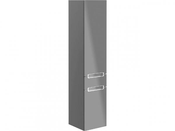 Hochschrank Subway 2.0,2 Türen Anschlag links,Glossy Grey LxBxH 370x350x1650mm 9396187