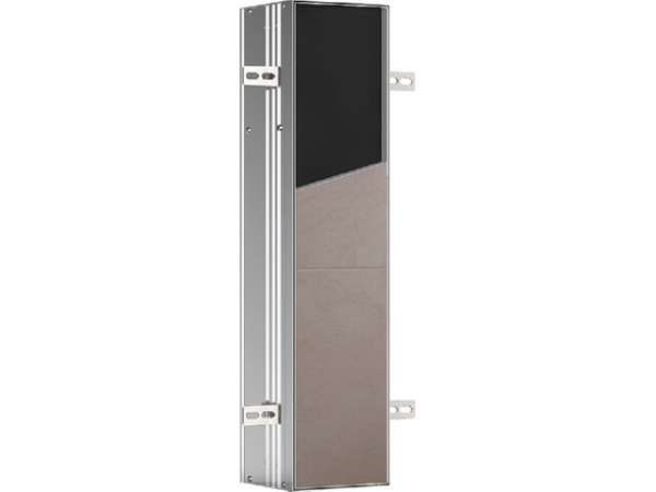 WC-Modul emco asis plus 658 mm befliesbar Anschlag links