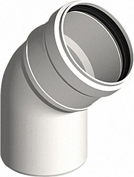 Kunststoff-Abgassystem Bogen 45° - DN 60