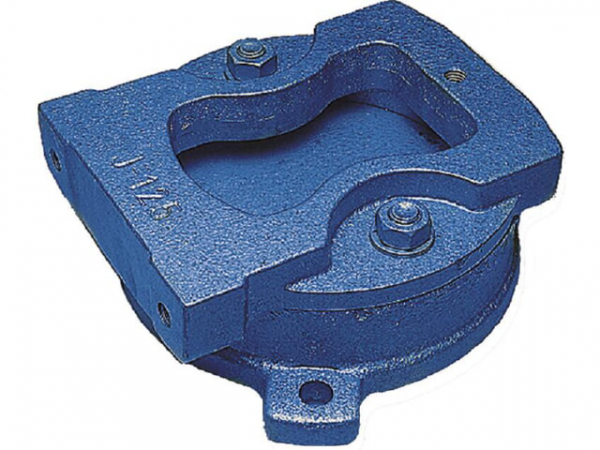 Drehteller für LEINEN- Schraubstock JUNIOR 125mm, Blau