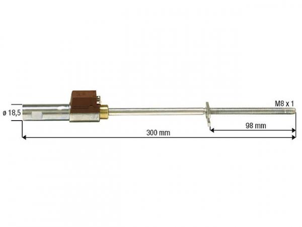 Ölvorwärmer für KL 4V/KL 6V kompl. mit DANFOSS FPHB 5 30 - 110 Watt Ref.-Nr.: 1428431461