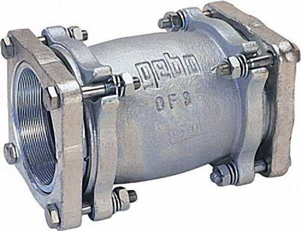 GEBO Temperguss-Klemmverbinder (i/i) Gas PN 1, Wasser PN 16, Typ OF 2 1/2'' (76,1)