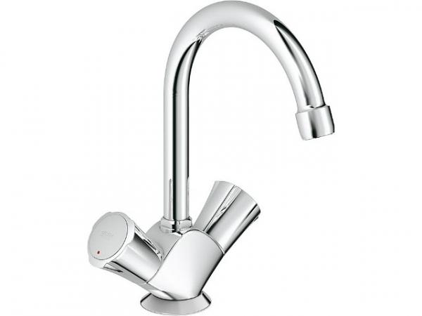 GROHE Waschtisch-Einlochbatterie Costa DN 15, schwenkb. Rohrauslauf, Chrom