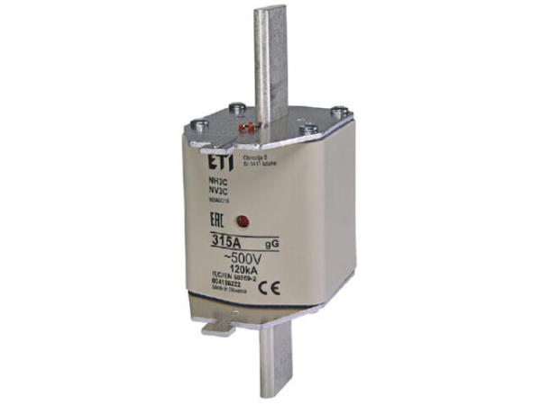ETI NH Sicherung NH3C gG 315A/500V, VPE 3