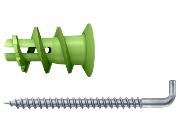 Fischer Gipskartondübel GK Green WH mit Winkelhaken 532730 SB-Karte