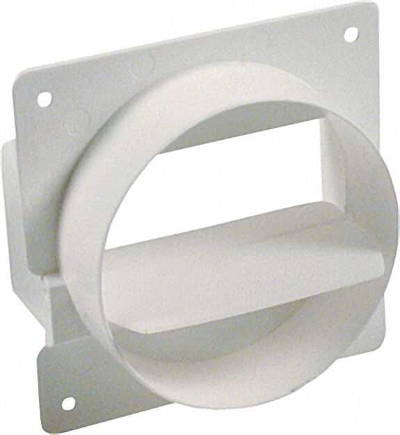 66244 Rückstauklappe Flachrohr 125mm weiß 66244 Rückstauklappe Flachrohr 125mm weiß