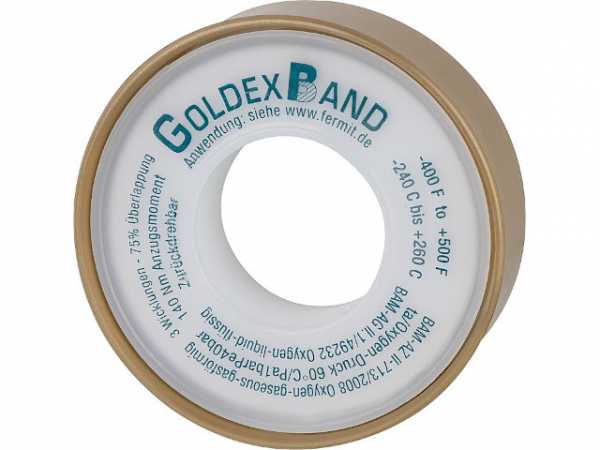 PTFE-Gewindedichtband GoldexBand