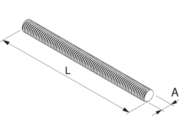 Fischer Gewindestange G M16-3000 568434 VPE 5 Stück