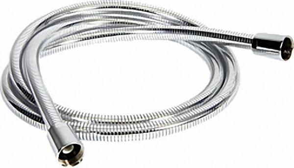 Brauseschlauch DN15-200cm Luxus Chromline, glatt, beidseitig 1/2''- Konus Metall chrom