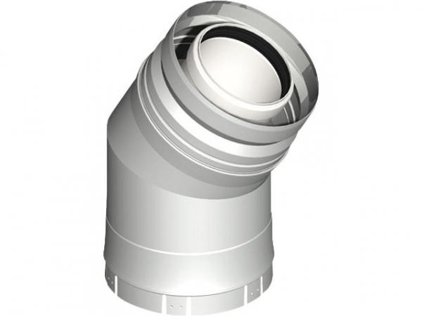 Kunststoff-Abgassystem Bogen 30° - DN 080/125