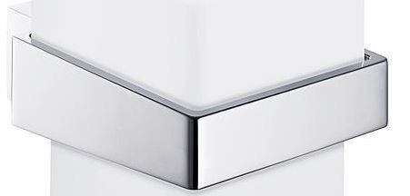 SAM cuna Glas-/Seifenhalter ohne Glas/Schale, chrom