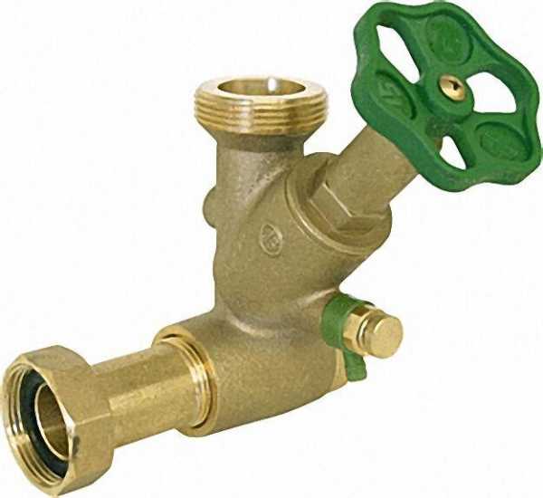 SCHLÖSSER Abzweig-T-Ventil 1 1/2'' DVGW geprüft Abgang 21/4''