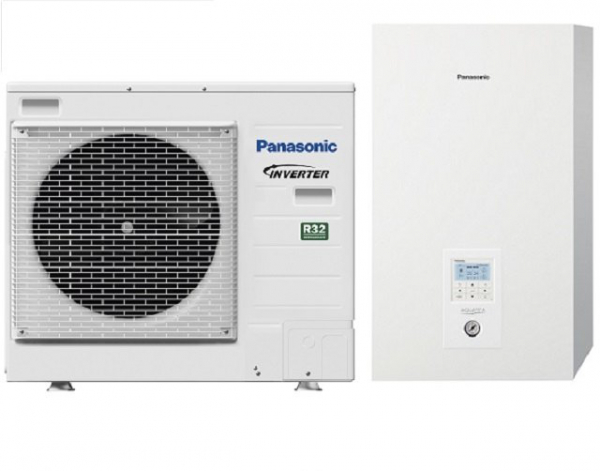 Panasonic Aquarea LT Wärmepumpe Split mit Hydromodul, 7,0kW, 230V, KIT-WC07J3E5