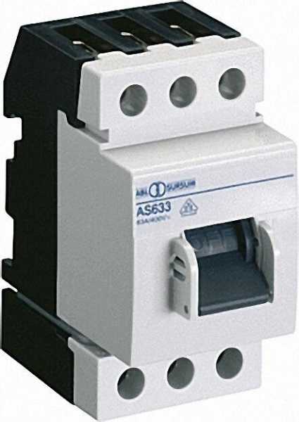 Ausschalter 3-polig 63 A 400V