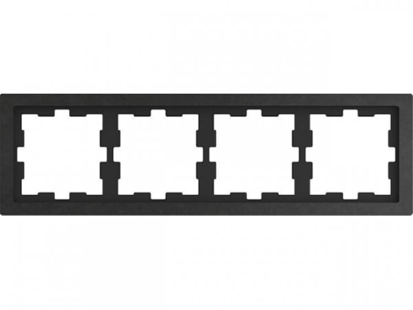 D-Life Steinrahmen, 4 fach, Schiefer geschliffen