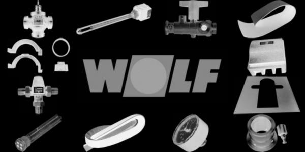 WOLF 8901306 Konsole Regelung verzinkt