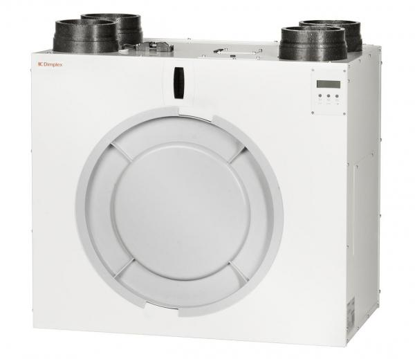 DIMPLEX 364400 ZL400VF Zentrales Wohnungslüftungsgerät mit Wärmerückgewinnung