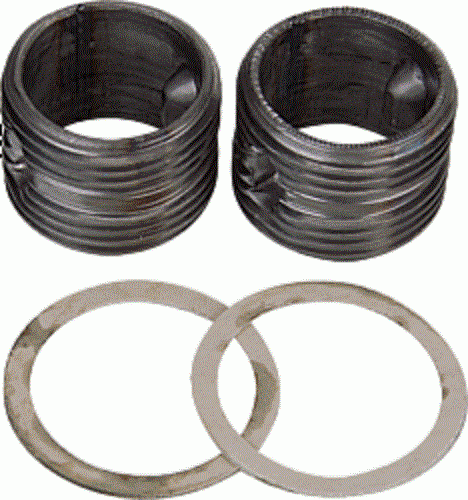 Nippel+Dichtungsset für Seven und Simun Super Aluminiumheizkörper, DN25 (1'') AG VPE = 2 Stück