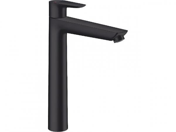 Waschtischmischer Hansgrohe 240 Talis E mit Ablaufgarnitur schwarz matt, Ausladung 183mm