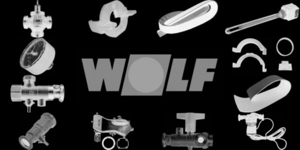 WOLF 8907170 Verkleidung oben vorne, Weiß