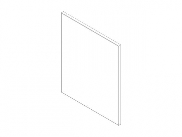 Buderus 87186683180 Blende Glas Speicher Buderus schwarz