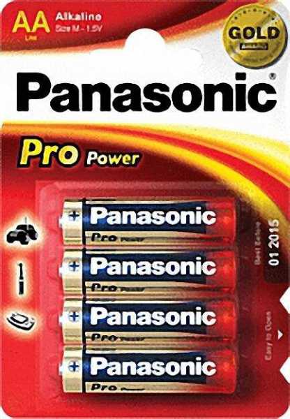 Batterie Panasonic PRO Power LR6 AA Mignon 1 Pack mit 4 Stück